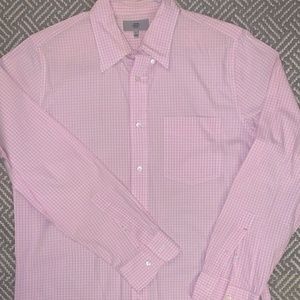 Pink Gingham-style Jack Spade New York Dress Shirt